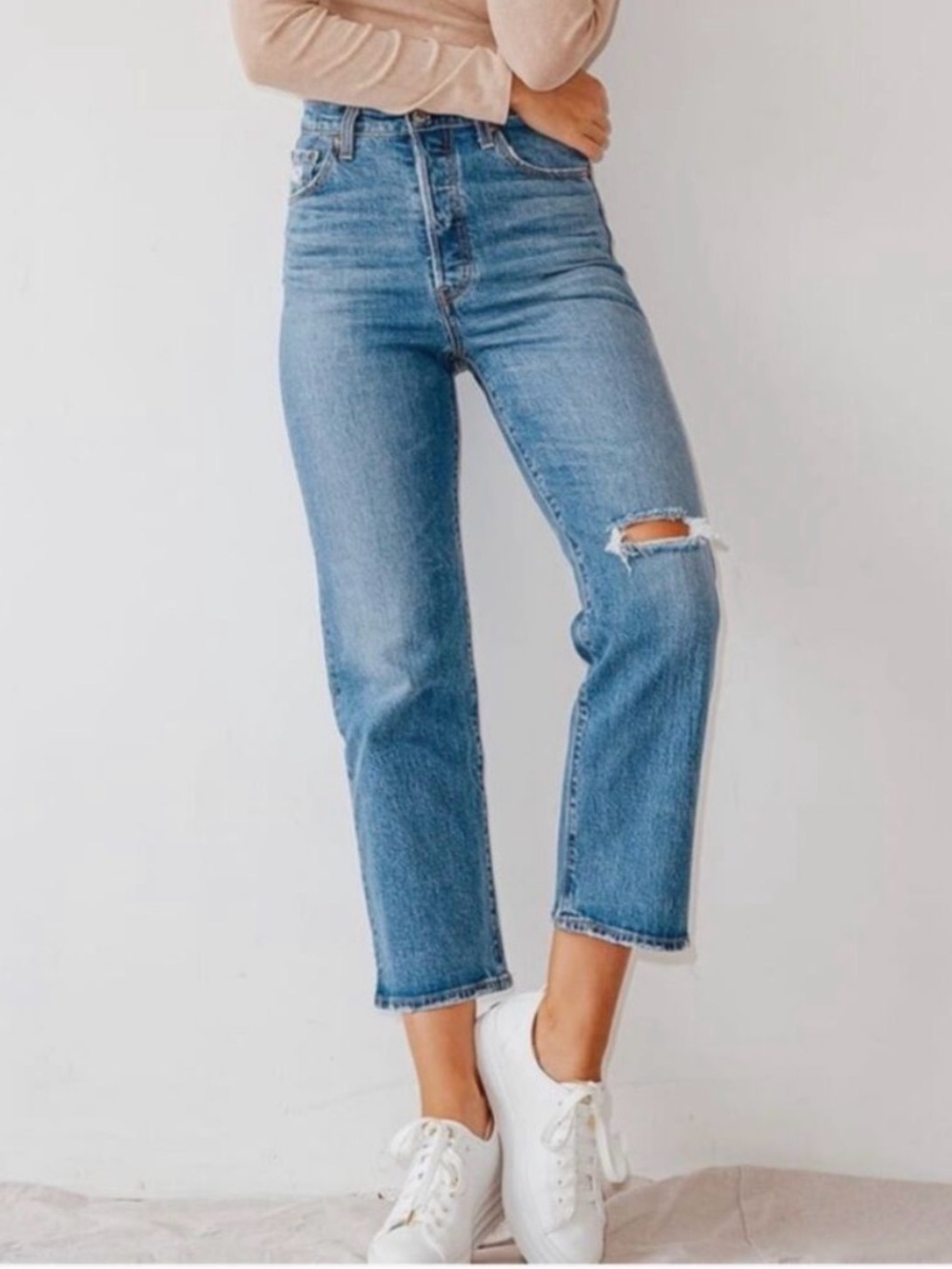 Levi’s premium high rise Wedgie Straight Women size 25